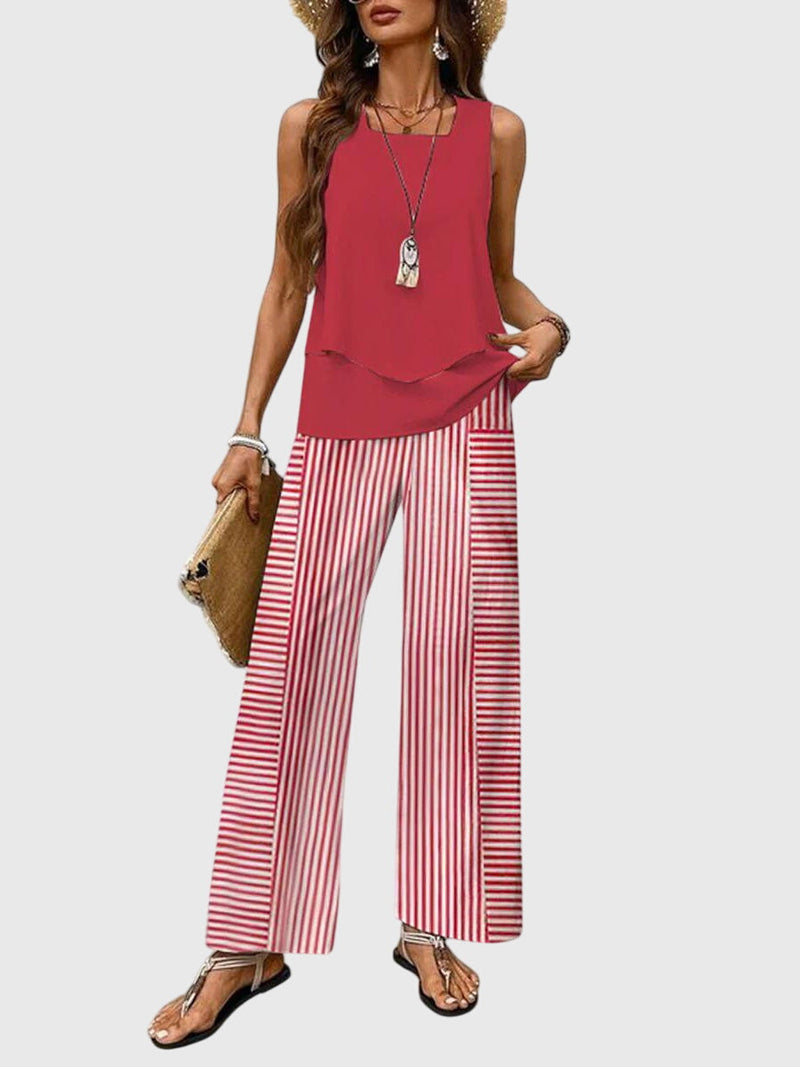 Brenda™ | Ensemble d'été élégant 2 pièces