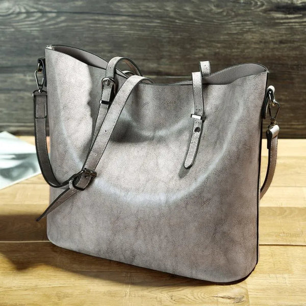 NICOLE™ | Sac à bandoulière vintage en cuir synthétique