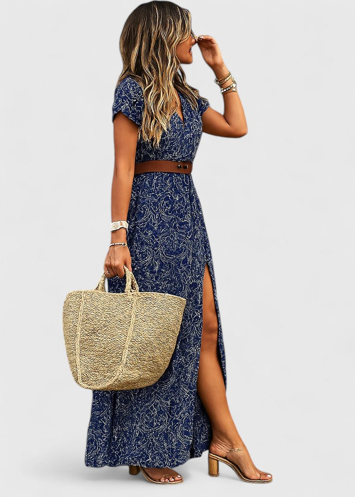 Lorraine | Robe Maxi Bohème Élégante