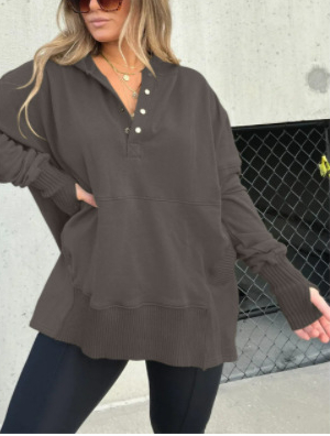 MAGGIE - SWEAT À CAPUCHE FLUIDE PREMIÈRE CLASSE