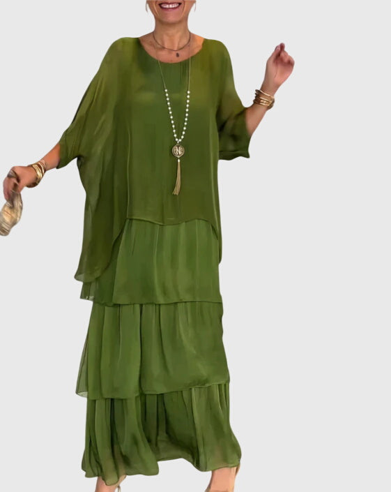 Susan™ | Robe élégante longue et fluide
