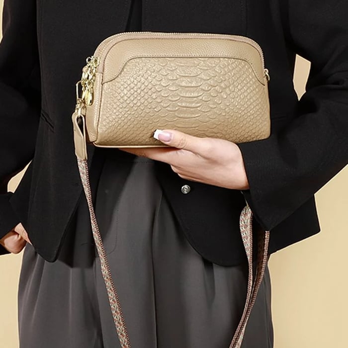 Olivia™ Élégante Allure | Sac Mini Bandoulière à Motif Croco