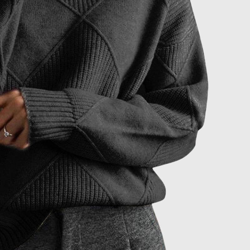 Angela™ - Pull à col roulé