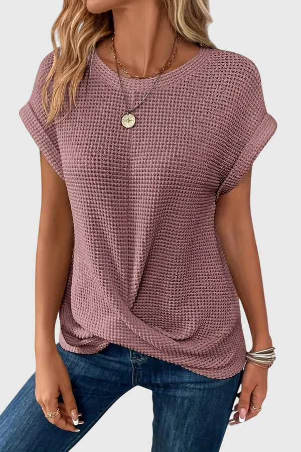 Isa™ | Blouse élégante avec col rond