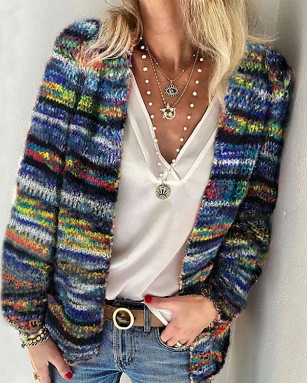 Sarai - Veste Cardigan en Faux Pull