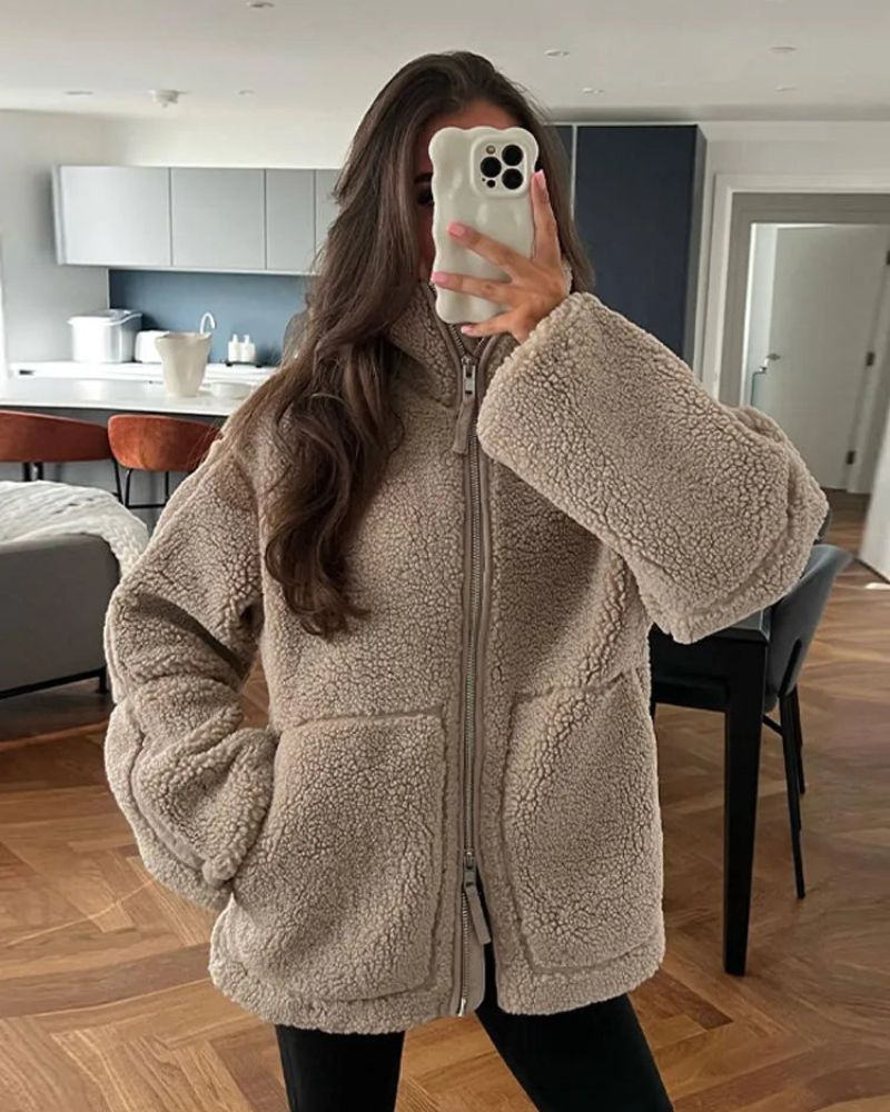 Penelope - Veste matelassée Teddy confortable