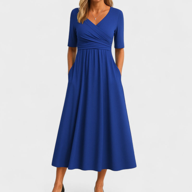 Phoebe | Robe midi élégante