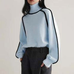 Claire - Pull Col Roulé Chic