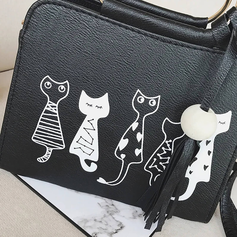 Layla™ - Sac à main mignon et élégant en forme de chaton