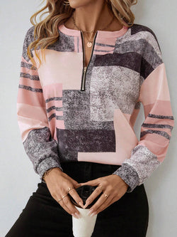 Oceane | Sweat-shirt vintage chic