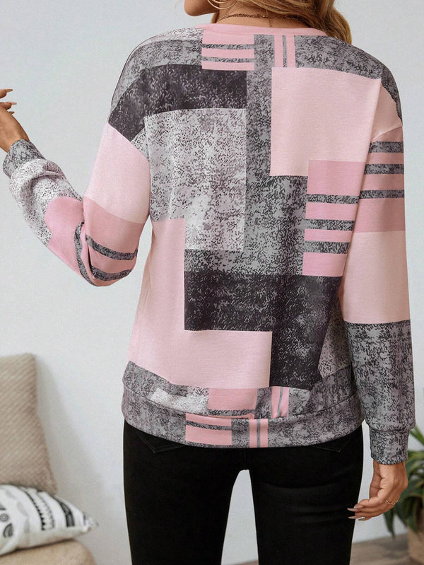 Oceane | Sweat-shirt vintage chic