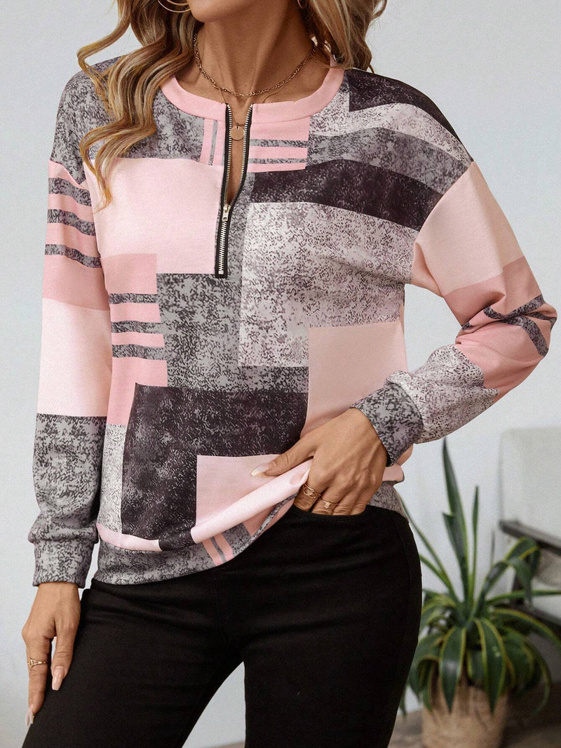 Oceane | Sweat-shirt vintage chic