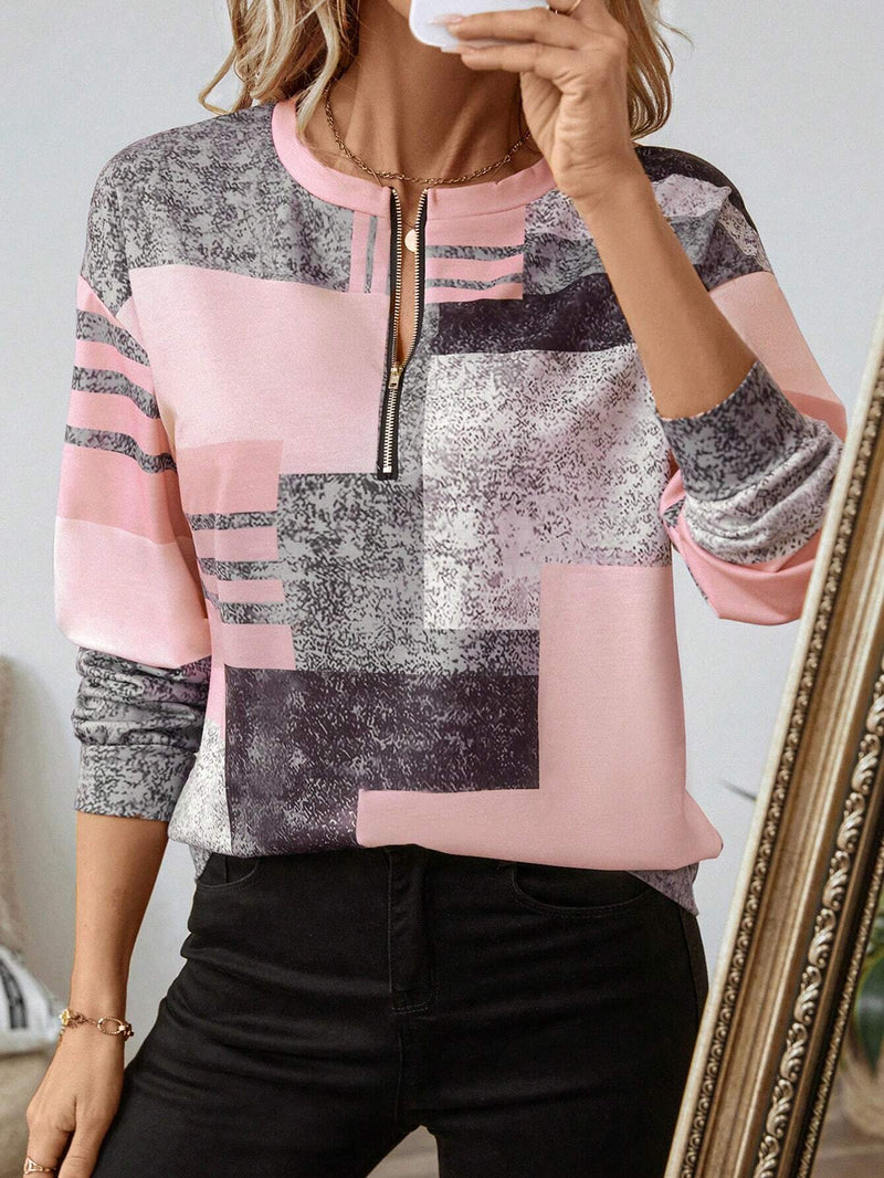 Oceane | Sweat-shirt vintage chic