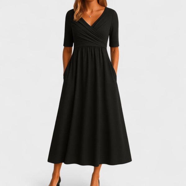 Phoebe | Robe midi élégante
