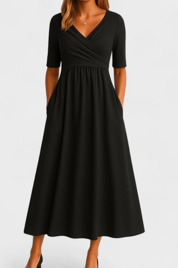 Phoebe | Robe midi élégante
