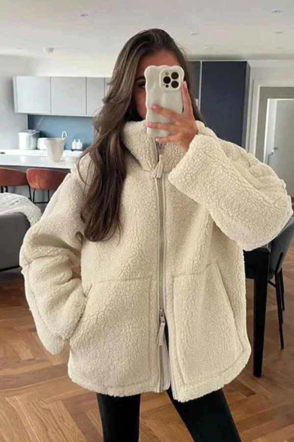 Penelope - Veste matelassée Teddy confortable