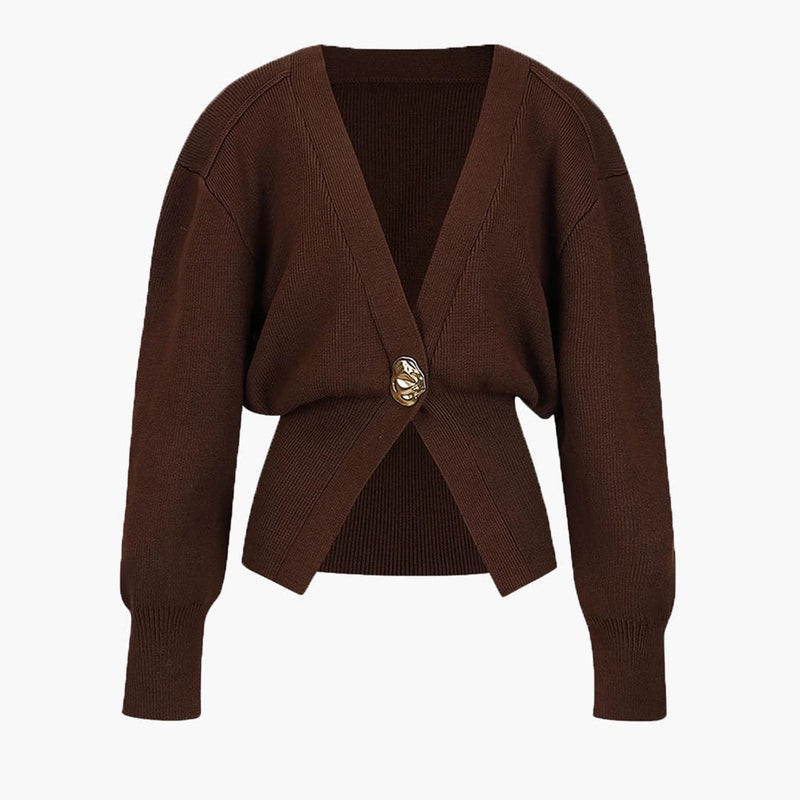 Alora | Pull-Cardigan Élégant