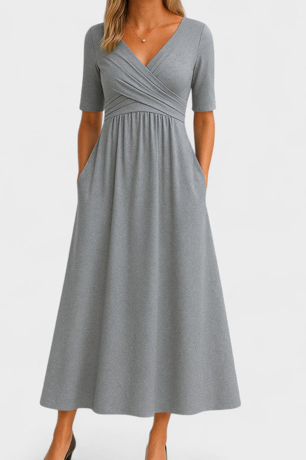 Phoebe | Robe midi élégante