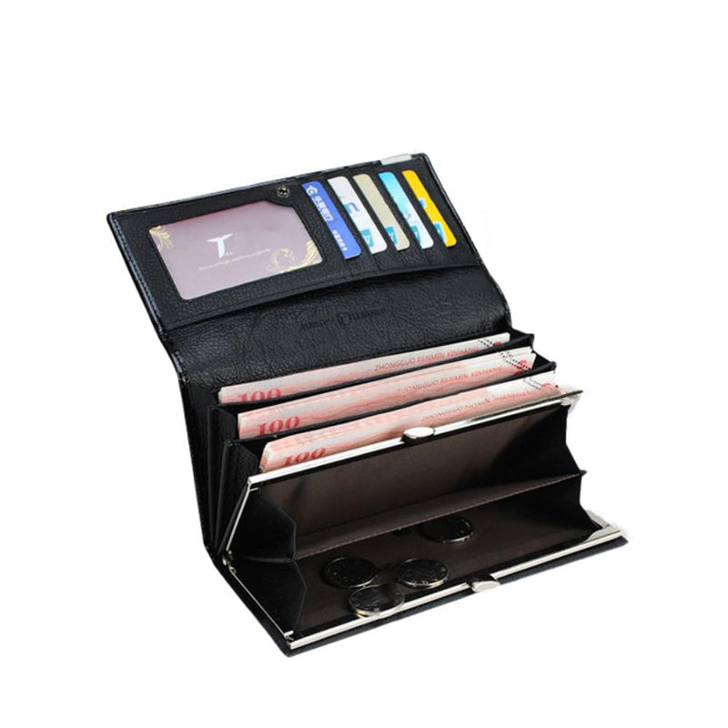 Madison™ Style | Portefeuille RFID élégant avec embossage