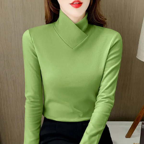 Charlotte - Pull à col roulé chic en maille