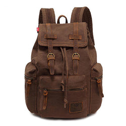Jackson™ - Sac à dos vintage à rabat avec multiples poches