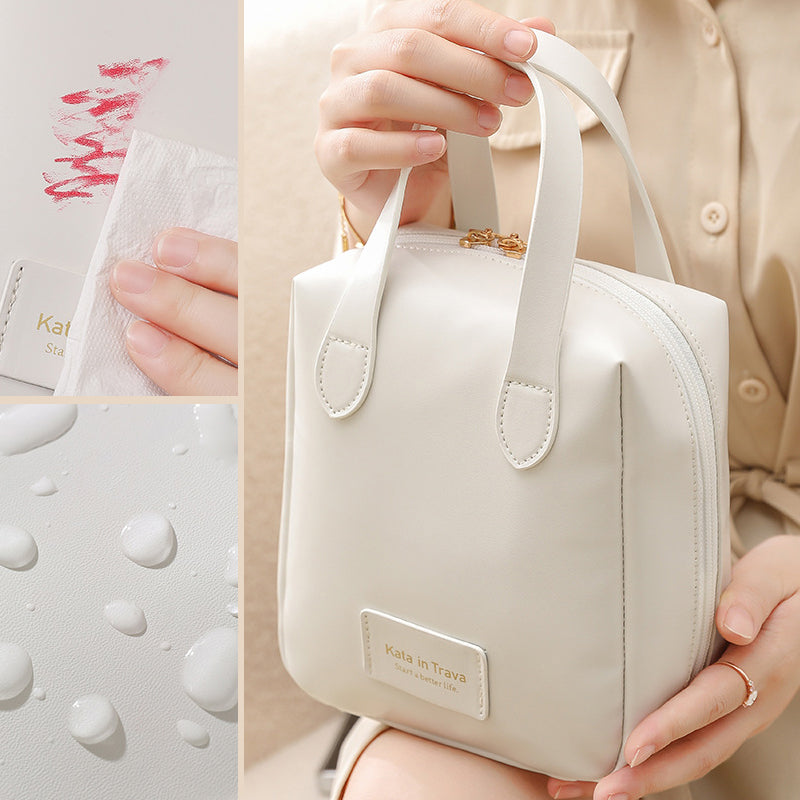 Amelia™ Élégance Gracieuse | Sac de Rangement Beauté