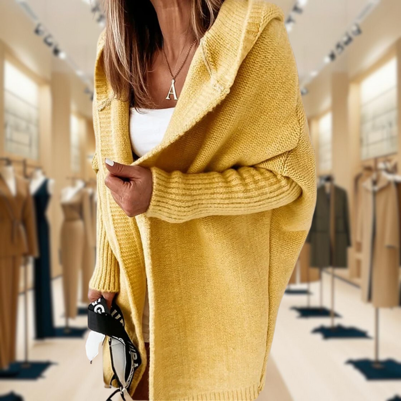 Destiny - Cardigan à capuche surdimensionné et confortable