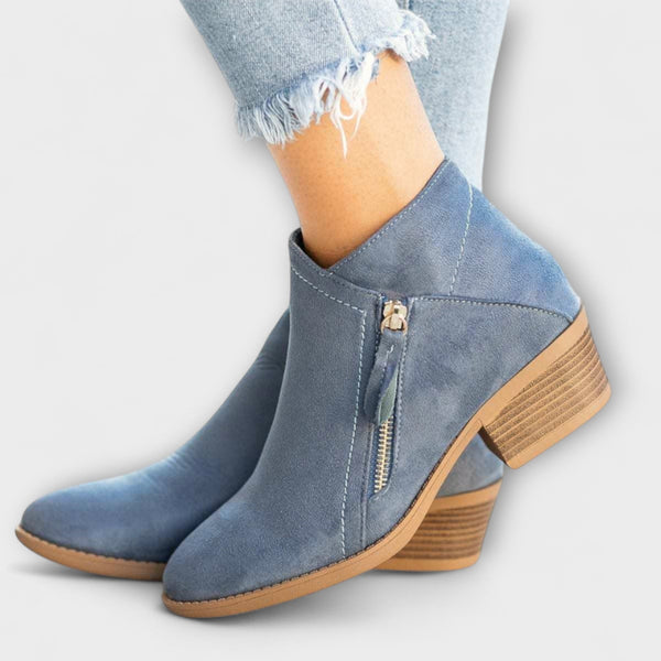 Olivia - Bottes Artivole à talons larges