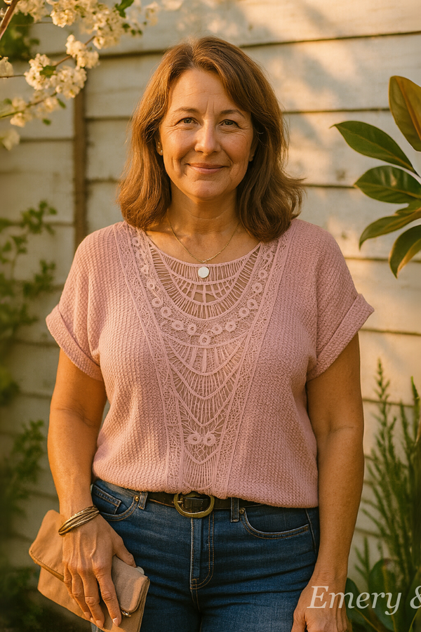 Lorine | Blouse élégante inspirée d'Ibiza