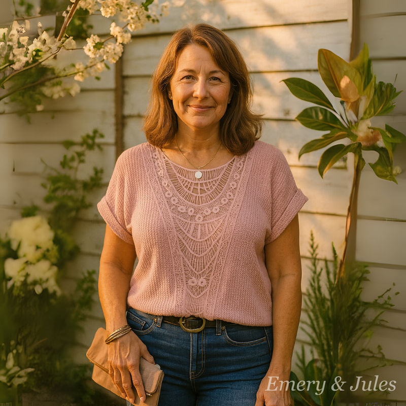 Lorine | Blouse élégante inspirée d'Ibiza