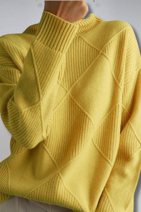 Elysia® | Cashmere turtleneck sweater