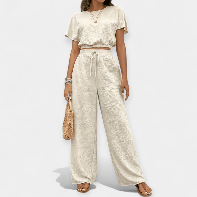 Ensemble ample élégant