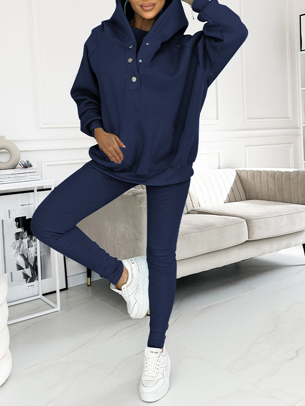 Elodie™ - Ensemble avec Pantalon et Sweat à Capuche