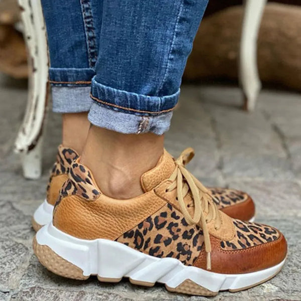 Crizzy | Baskets léopard confortables