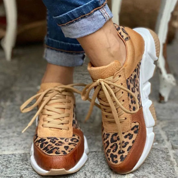 Crizzy | Baskets léopard confortables