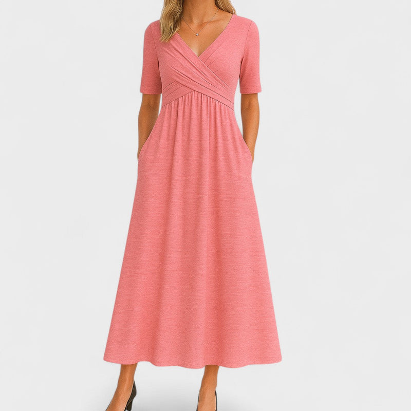 Phoebe | Robe midi élégante