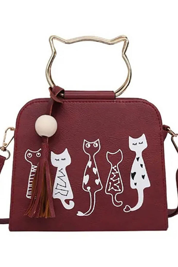 Layla™ - Sac à main mignon et élégant en forme de chaton