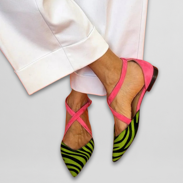 Ballerines avec brides élégantes