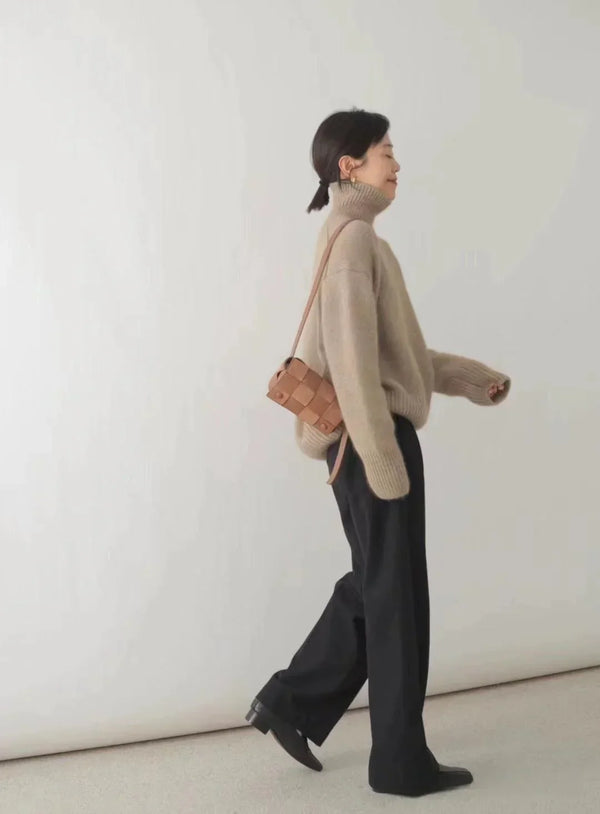 Larine | Pull à col roulé