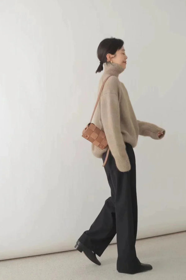 Larine | Pull à col roulé