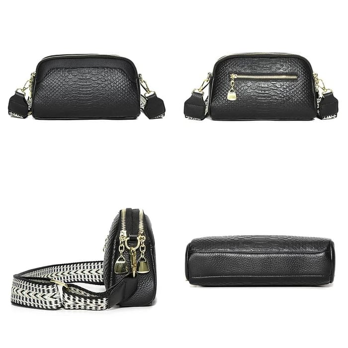 Olivia™ Élégante Allure | Sac Mini Bandoulière à Motif Croco