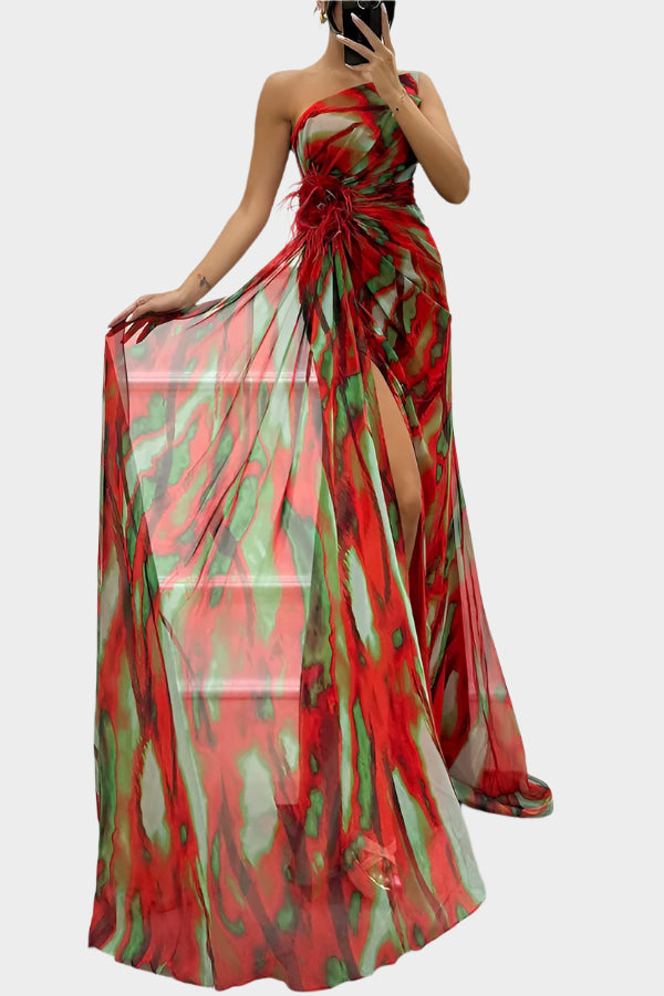 Robe colorée et aérienne