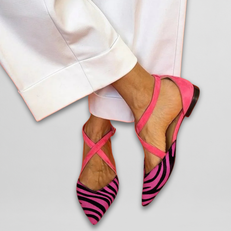 Ballerines avec brides élégantes