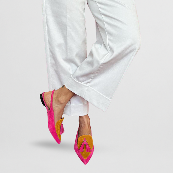 Chaussure Pointue Vibrante