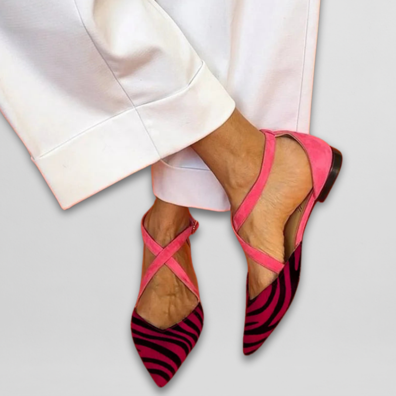 Ballerines avec brides élégantes