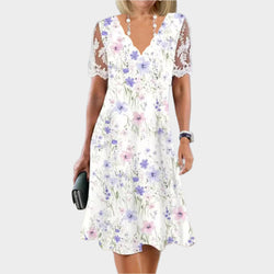 Robe midi romantique