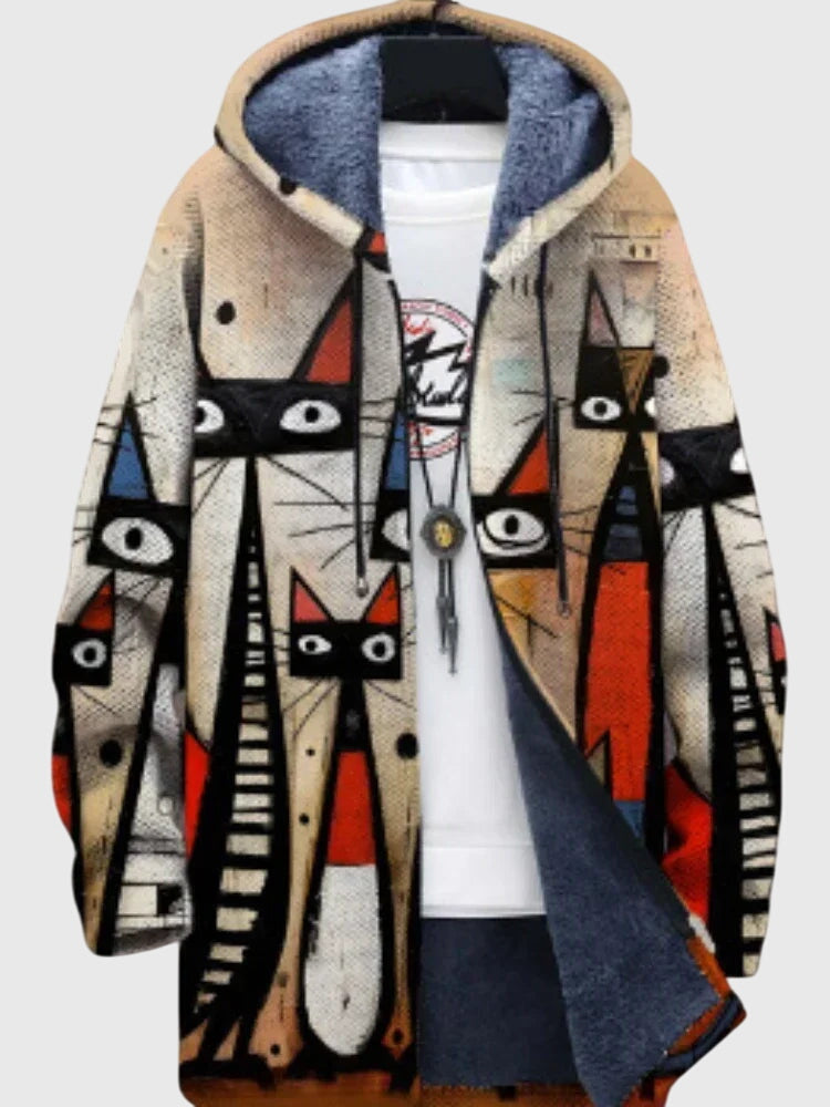 Anna™ - Veste avec imprimé artistique