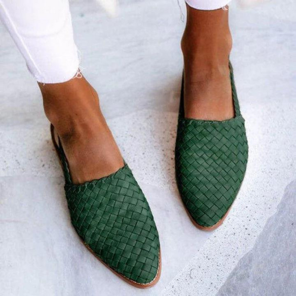 Romy | Sandales classiques en cuir faites à la main