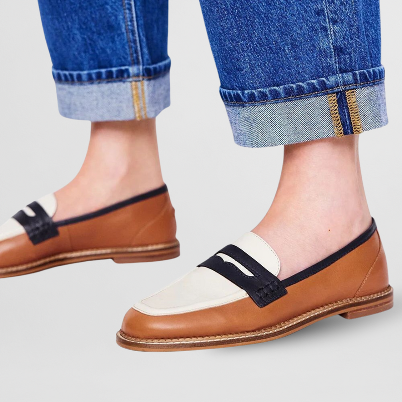 Mocassins colorés et joyeux