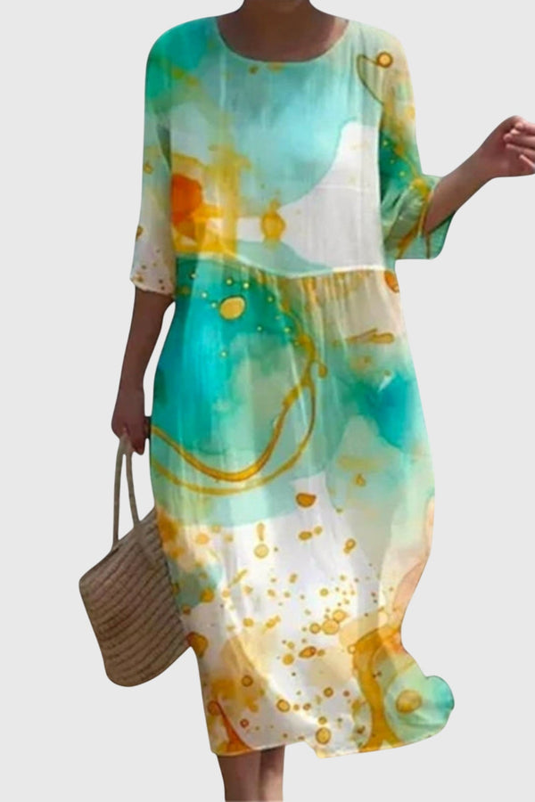 Hayley™ | Robe maxi florale élégante